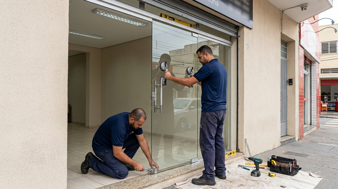 Portas Residenciais e Comerciais em Londrina‑PR