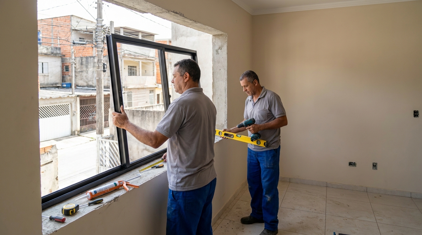 Esquadrias de Alumínio em Londrina‑PR