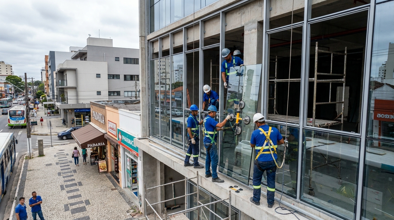 Fachada de Vidro em Londrina‑PR
